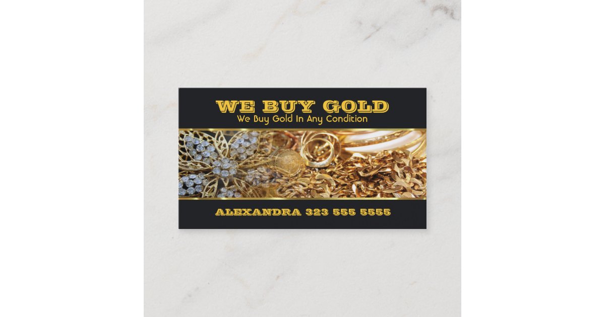 we buy gold business plan
