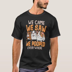 We Came We Saw Guinea Pigs Guinea Pig Cavy Women T-Shirt