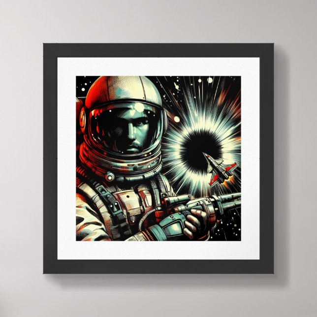 WE CAN BE HEROES-22 FRAMED ART (Framed Front)