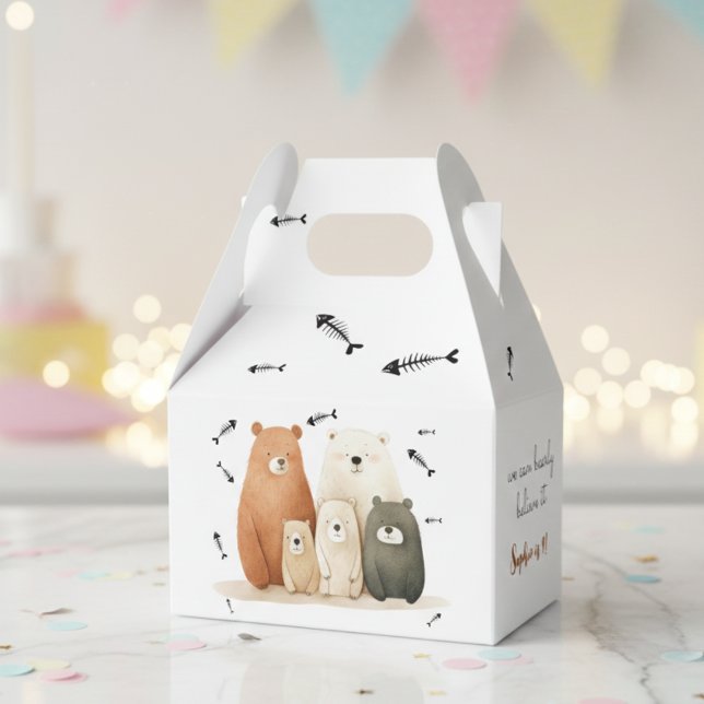 we can bearly believe it kids birthday favor boxes (Creator Uploaded)