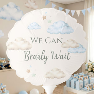We Can Bearly Wait Aviator Bear Bouquet Balloon