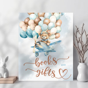 We Can Bearly Wait! Baby Shower Books and Gifts Poster