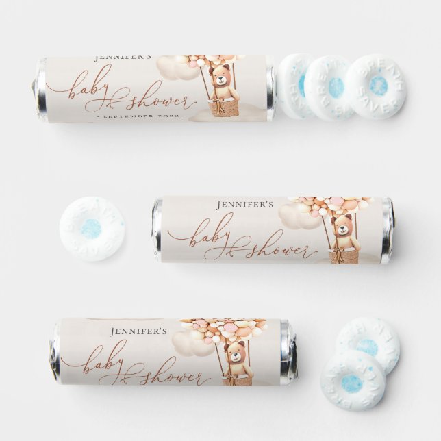 We Can Bearly Wait! Baby Shower Breath Savers® Min Mints (Assorted)