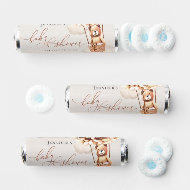 We Can Bearly Wait! Baby Shower Breath Savers® Min Mints (Assorted)