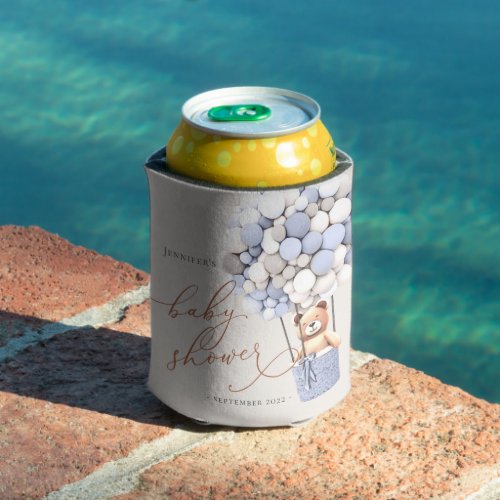 We Can Bearly Wait Baby Shower Can Cooler