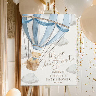We Can Bearly Wait Baby Shower Foam Board