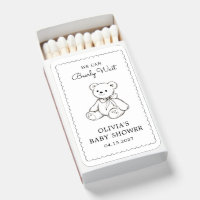 "We Can Bearly Wait" Baby Shower Gender Neutral
