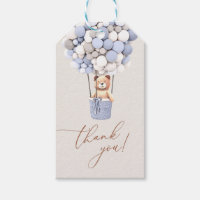 We Can Bearly Wait! Baby Shower Gift Tags