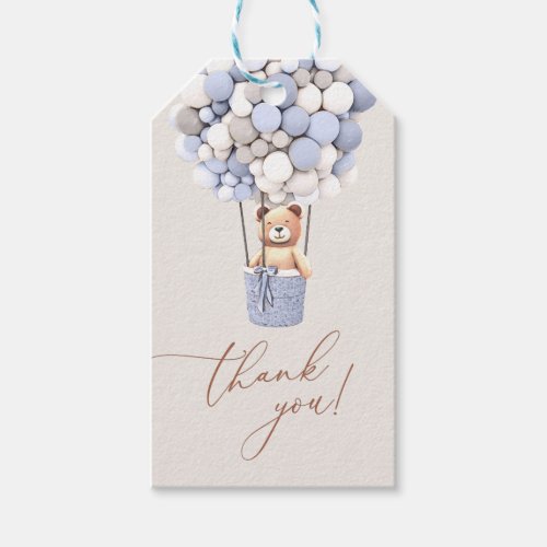 We Can Bearly Wait Baby Shower Gift Tags