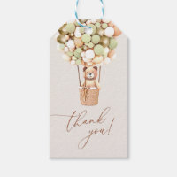 We Can Bearly Wait! Baby Shower Gift Tags