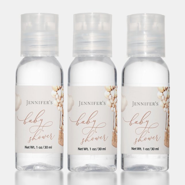 We Can Bearly Wait! Baby Shower Hand Sanitizer (Set)