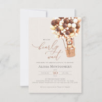 We Can Bearly Wait! Baby Shower Invitation