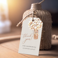 We Can Bearly Wait! Baby Shower Invitation Gift Tags