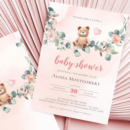 We Can Bearly Wait _ Baby Shower Invite