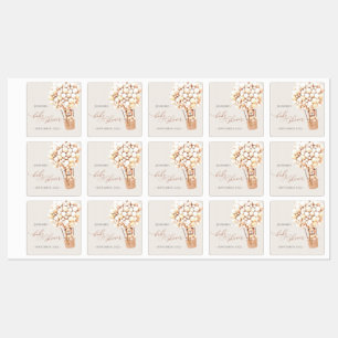 We Can Bearly Wait! Baby Shower Labels