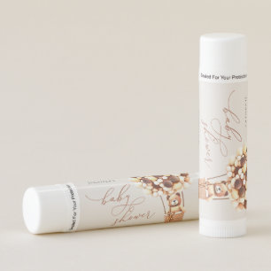We Can Bearly Wait! Baby Shower Lip Balm