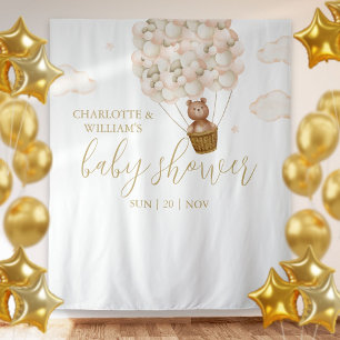 We Can Bearly Wait Baby Shower Photo Backdrop