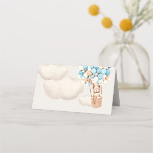 We Can Bearly Wait! Baby Shower Place Card