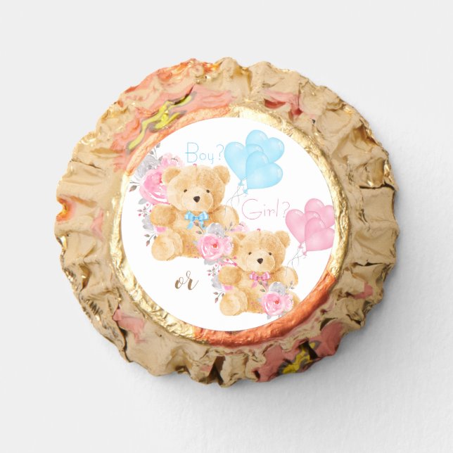 We can bearly wait Baby Shower Reese's Peanut Butter Cups (Front)