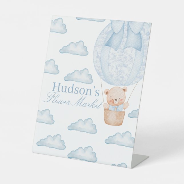 We can Bearly Wait Baby Shower Sign (Front)