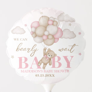 We Can Bearly Wait Baby Shower Small Balloon