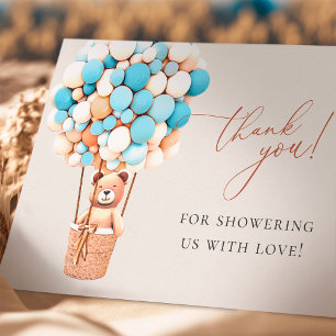 We Can Bearly Wait! Baby Shower Thank You