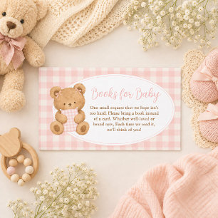 We Can Bearly Wait Bear Baby Girl Books For Baby Note Card