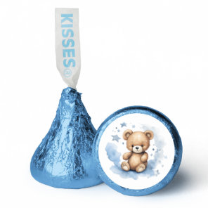 We Can Bearly Wait Blue Baby Shower Hershey®'s Kisses®