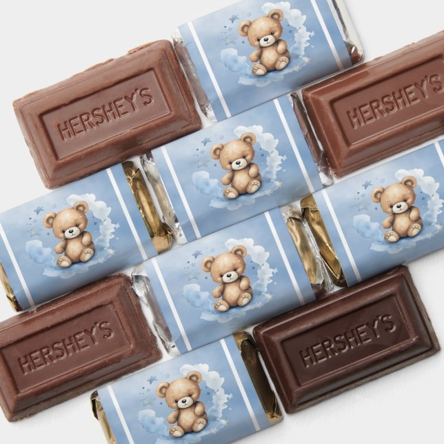 We Can Bearly Wait Blue Baby Shower Hershey's Miniatures (Assorted)