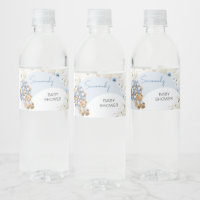 We Can Bearly Wait Blue Baby Shower