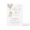 We Can Bearly Wait Blue Boy Baby Shower Invitation