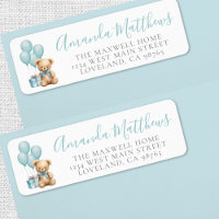 We Can Bearly Wait Blue Boy Baby Shower
