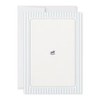 We Can Bearly Wait Blue stripe pattern shower