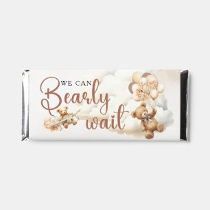 We Can Bearly Wait Boho Gender Neutral Baby Shower Hershey Bar Favors