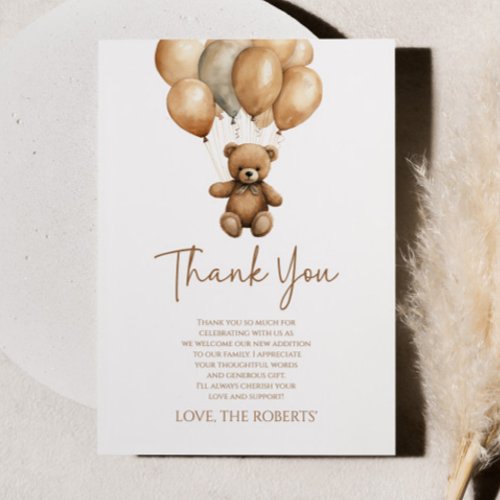 We Can Bearly Wait Boho Teddy Bear Baby Shower