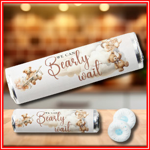 We Can Bearly Wait Cub Brown Baby Shower Breath Savers® Mints