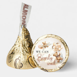 We Can Bearly Wait Cub Brown Baby Shower Hershey®'s Kisses®