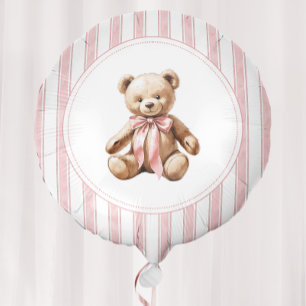 We Can Bearly Wait Elegant Baby Shower Balloon