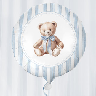 We Can Bearly Wait Elegant Baby Shower Balloon