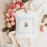 We Can Bearly Wait Elegant Baby Shower Favor Bag