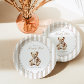 We Can Bearly Wait Elegant Baby Shower Paper Plates