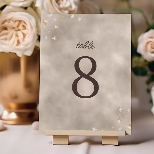 We Can Bearly Wait Gender Neutral Baby Shower Table Number