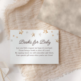 We Can Bearly Wait Gender Neutral Books For Baby Enclosure Card