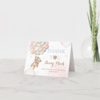 We Can Bearly Wait Gender Reveal Bear Baby Shower