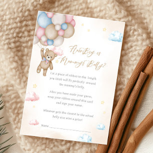 We Can Bearly Wait Gender Reveal Guess Who Game