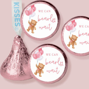 We Can Bearly Wait Girl Baby Shower Favors