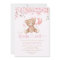 We Can Bearly Wait Girl Teddy Bear Baby Shower 