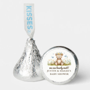 We Can Bearly Wait Girly Wildflower Baby Shower Hershey®'s Kisses®