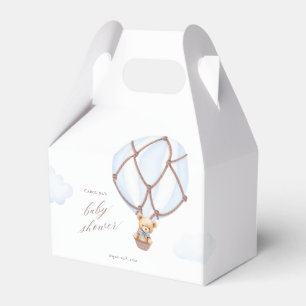 We Can Bearly Wait! Hot Air Baloon Baby Shower Favor Boxes