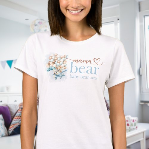 We Can Bearly Wait Mama and Baby Bear T_Shirt